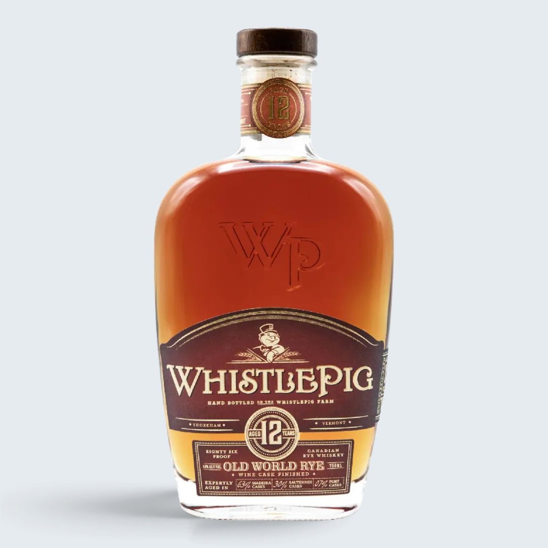Whistlepig Old World Cask Finish 12 Year Rye Whiskey (750ml)
