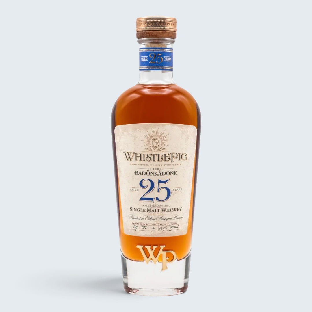 Whistlepig Badonkadonk 25 Year Single Malt Whiskey (750ml)