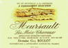 Domaine Roulot - Meursault Les Meix Chavaux 2022 (750ml)