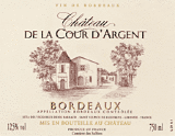Chteau de la Cour dArgent - Bordeaux 2015 (750ml)