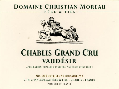 Christian Moreau Pre & Fils - Chablis Grand Cru Vaudsir 2022 (750ml)