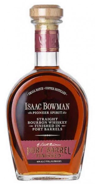 Isaac Bowman - Port Barrel Finished Bourbon Whiskey (750ml)