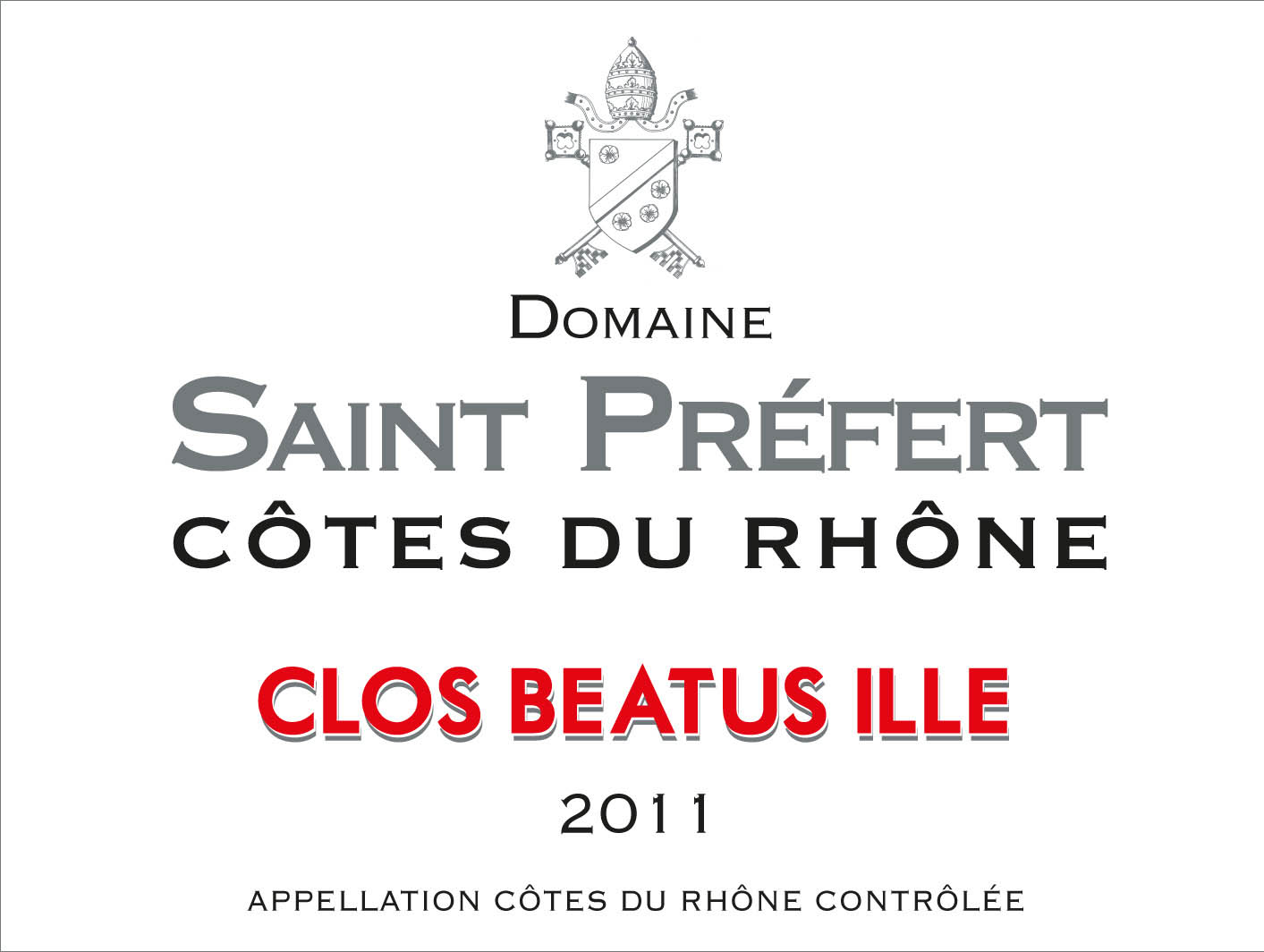 Saint Prefert - Cotes du Rhone Clos Beatus Ille 2022 (750ml)