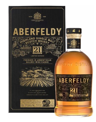 Aberfeldy - 21 Year Malbec Cask Single Malt Scotch Whisky (750)