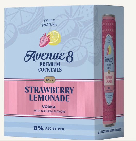 Avenue 8 Cocktails - Strawberry Lemonade 0 (750)
