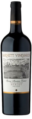 Barnett - Merlot Spring Mountain 2023 (750)