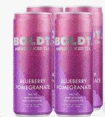 Boldt - 5mg THC Blueberry Pomegranate Tea 355ml 4 Pack Cans 0