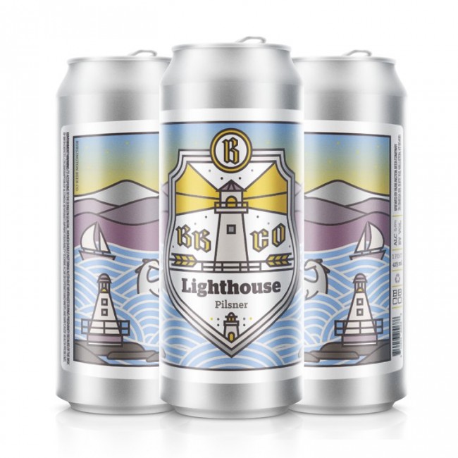 Burlington - Lighthouse Pilsner (4 pack 16oz cans) (4 pack 16oz cans)