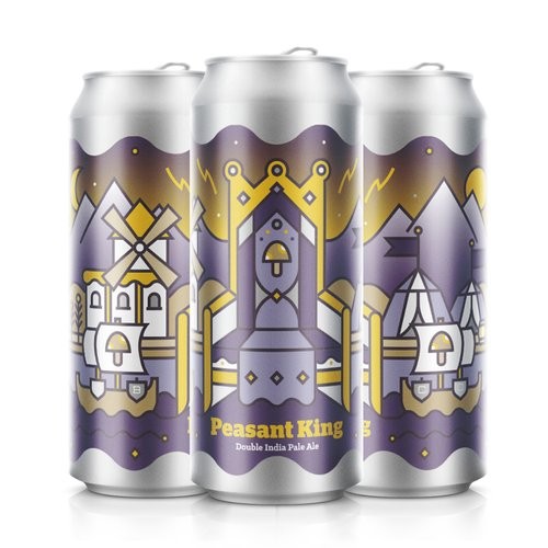 Burlington - Peasant King (4 pack 16oz cans) (4 pack 16oz cans)