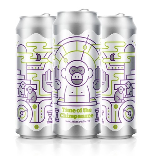 Burlington - Time of the Chimpanzee (4 pack 16oz cans) (4 pack 16oz cans)