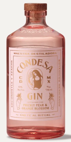 Condesa - Prickly Pear & Orange Blossom Gin (750)