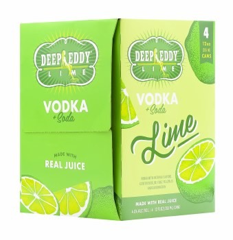 Deep Eddy - Lime Vodka Soda Ready to Drink Cocktail 0 (414)