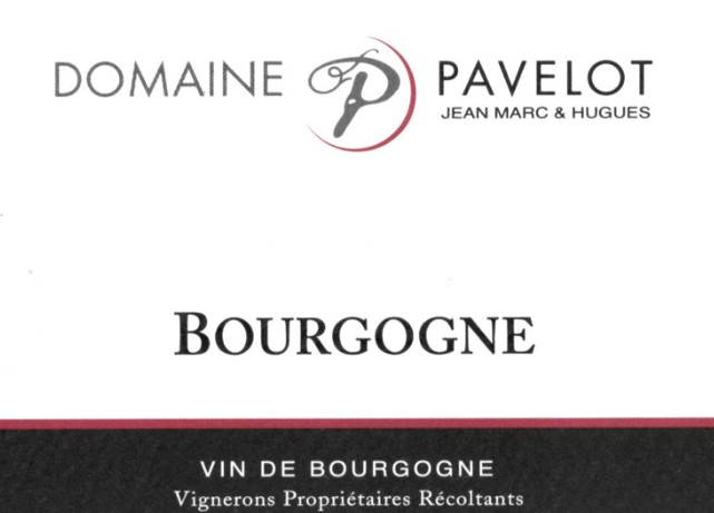 Domaine Pavelot - Bourgogne Rouge 2022 (750)