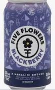 Five Flowers - 10mg THC Blackberry 12oz 4 Pack Cans 0