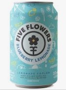 Five Flowers - 10mg THC Blueberry Lemonade 12oz 4 Pack Cans 0