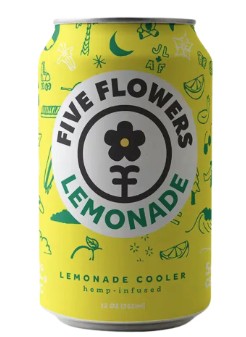 Five Flowers - 10mg THC Lemonade 12oz 4 Pack Cans 0