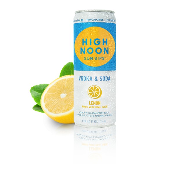 High Noon - Lemon Vodka & Soda (435)