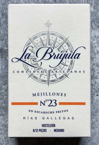 La Brujula - Mejillones (Mussels) in Escabeche