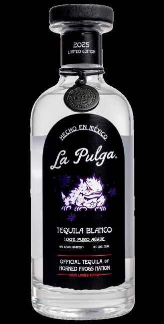 La Pulga Tequila - 2025 Limited Edition TCU Horned Frog Blanco 750ml (750)