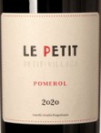 Le Petit - De Petit Village Pomerol 2020 (750)