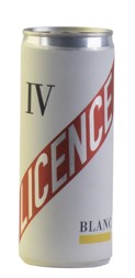 Licence - IV Blanc (4 pack 250ml cans) (4 pack 250ml cans)