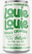 Louie Louie - 5mg THC Ginger Cucumber 12oz 4 Pack Cans 0