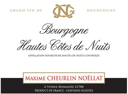 Maxime Cheurlin Noellat - Bourgogne Hautes Cotes De Nuits Rouge 2023 (750)