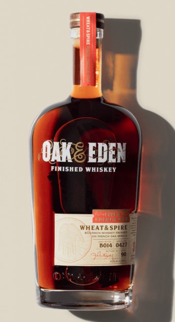 Oak & Eden - Wheat & Spire Bourbon (750ml) (750ml)