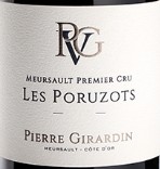 Pierre Vincent Girardin - Meursault Poruzots 1er Cru 2023 (750)
