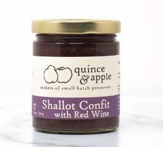 Quince & Apple - Shallot Confit 6 oz. Jar