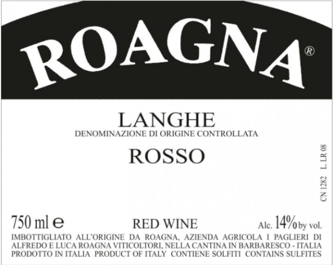Roagna - Langhe Rosso 2019 (750)