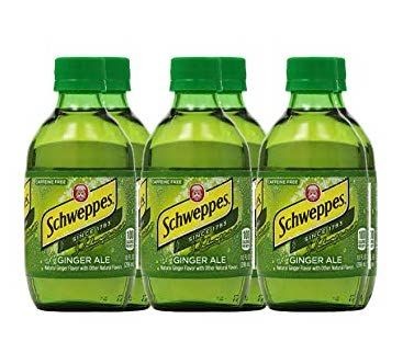 Schweppes - Ginger Ale 4/6/10 ounce (4 pack 11.2oz bottles) (4 pack 11.2oz bottles)