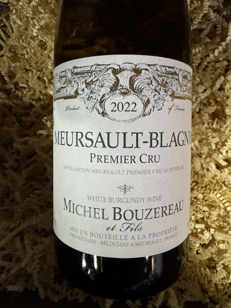 Michel Bouzereau & Fils - Meursault Blagny 1er Cru 2022 (750ml) (750ml)
