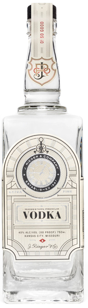 J Rieger - Midwestern Vodka 0 (750)