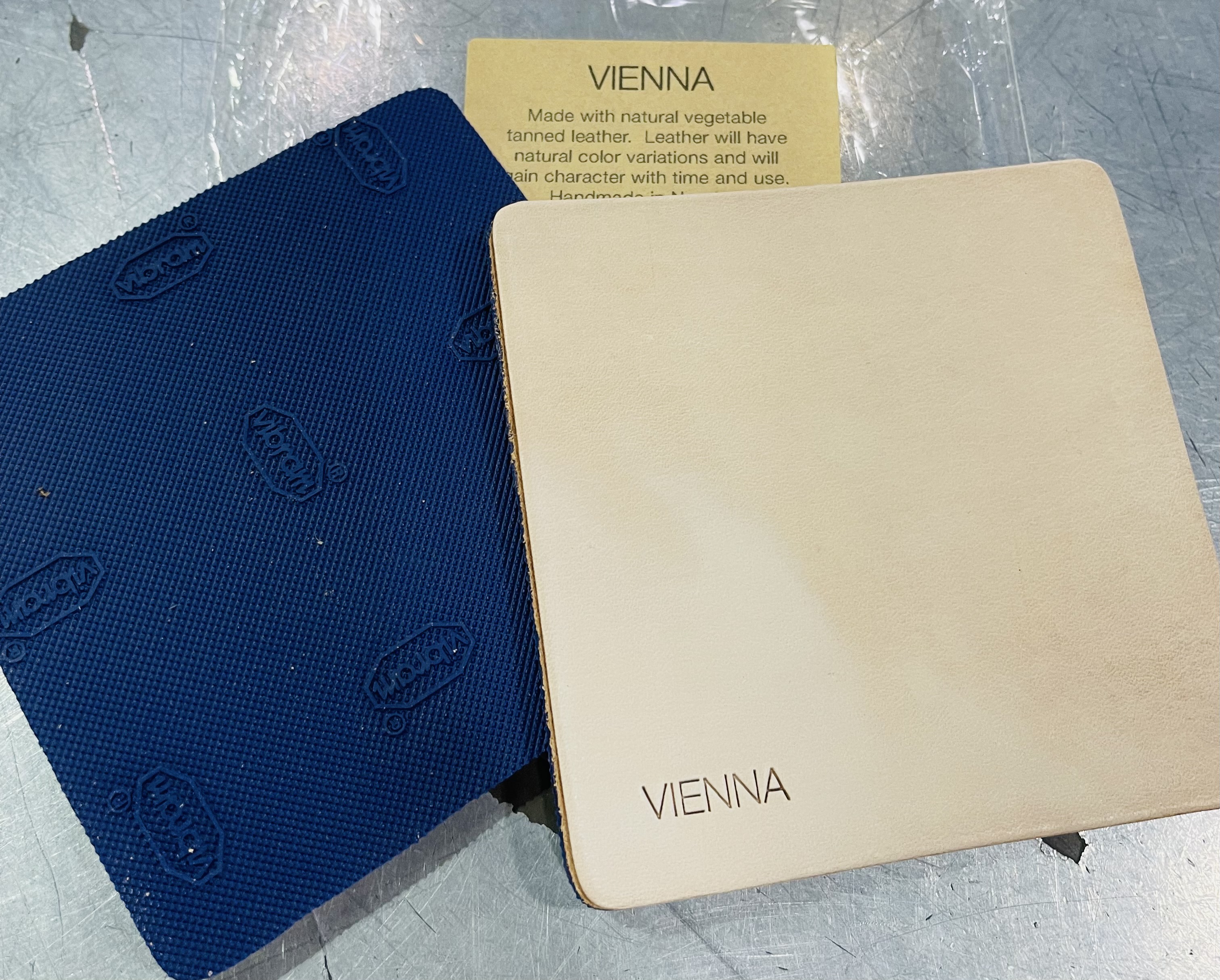 Vienna - Navy Coaster Set (2pk) 0