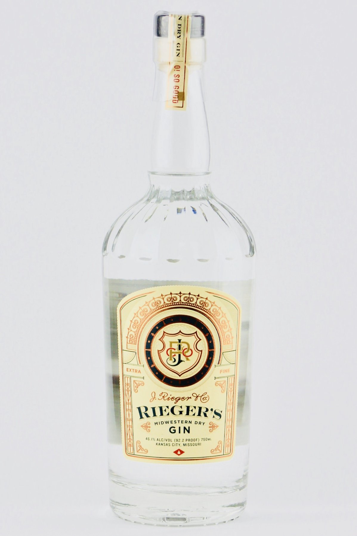 J. Rieger - Midwestern Dry Gin 0 (750)