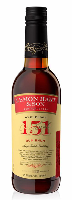 Lemon Hart & Sons - Rum Rhum 151 Overproof (750ml) (750ml)