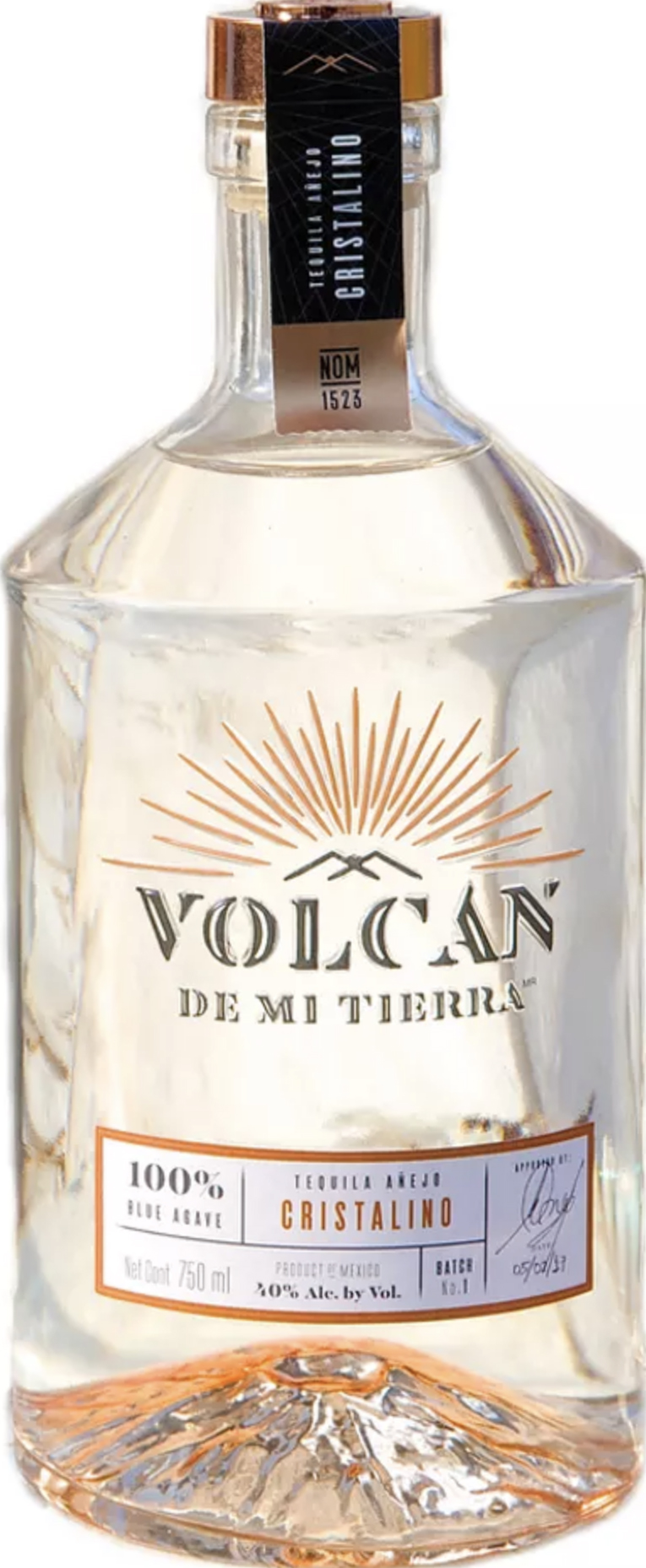 Volcan de mi Tierra - Tequila Anejo Cristalino (750)