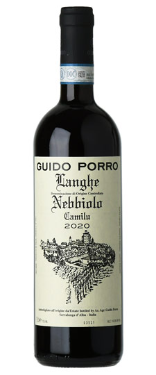 Guido Porro - Langhe Nebbiolo Camilu 2023 (750)