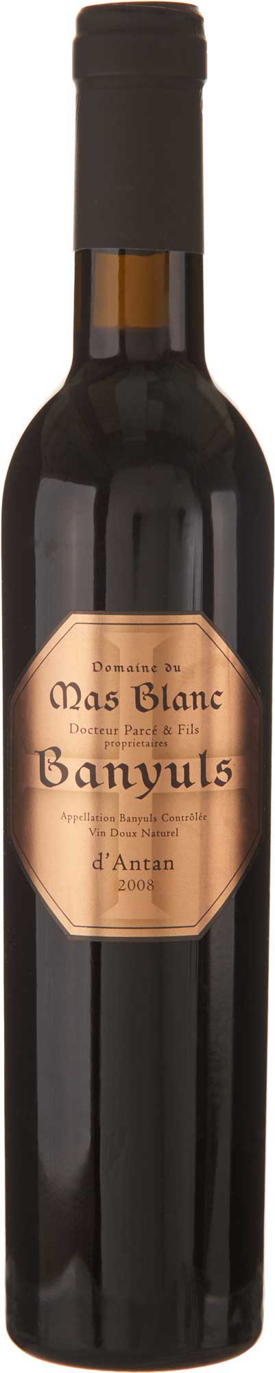 Domaine du Mas Blanc - Banyuls d'Antan 2008 (375)