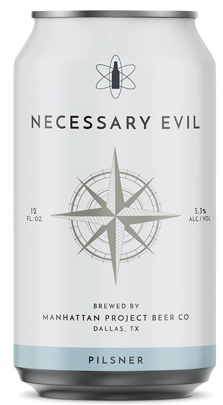 Manhattan Project - Necessary Evil (6 pack 12oz cans) (6 pack 12oz cans)