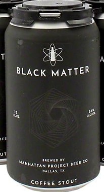 Manhattan Project - Black Matter (4 pack 12oz cans) (4 pack 12oz cans)