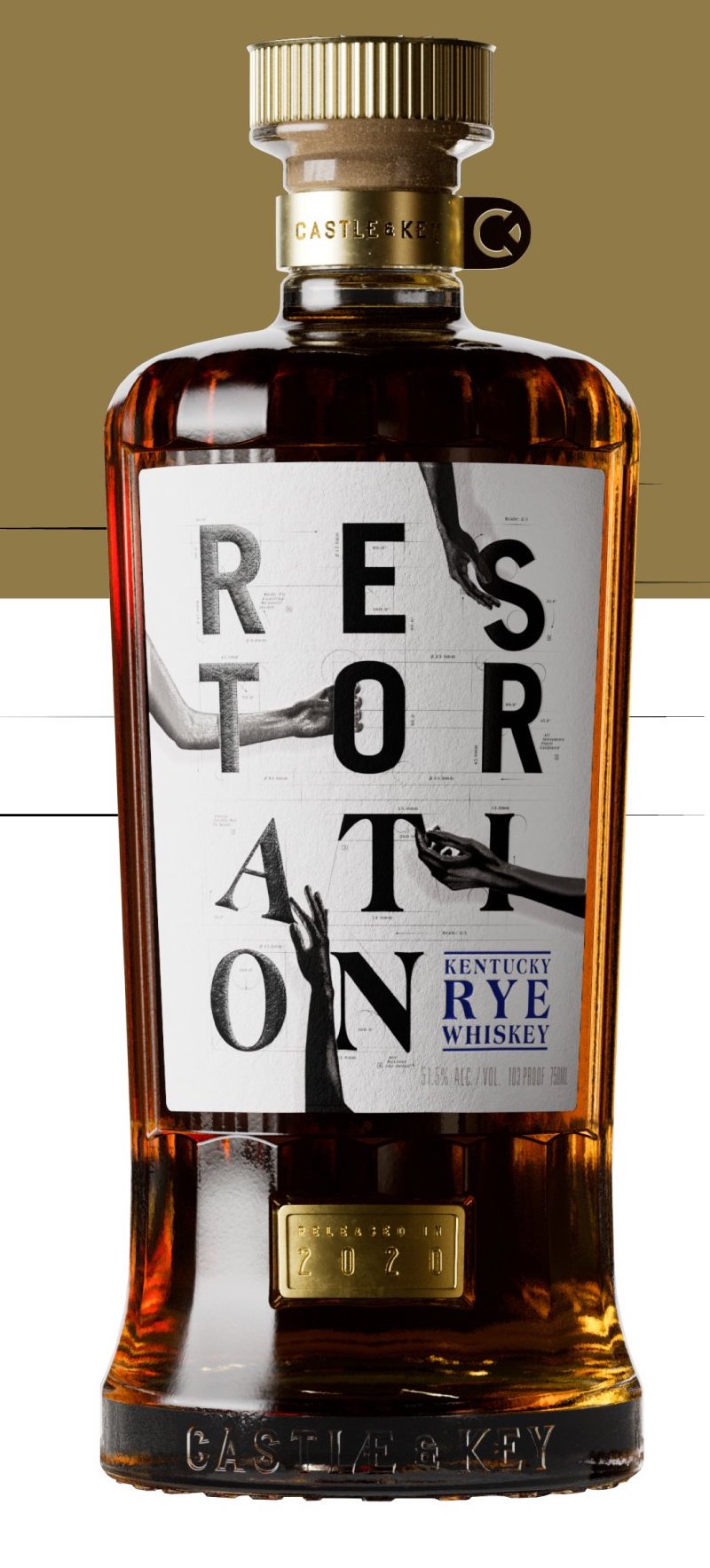 Castle & Key - Restoration Rye (750ml) (750ml)