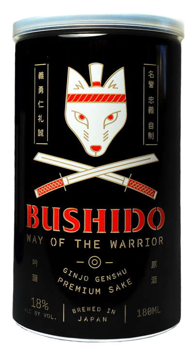 Bushido - Way of the Warrior Sake Can 0