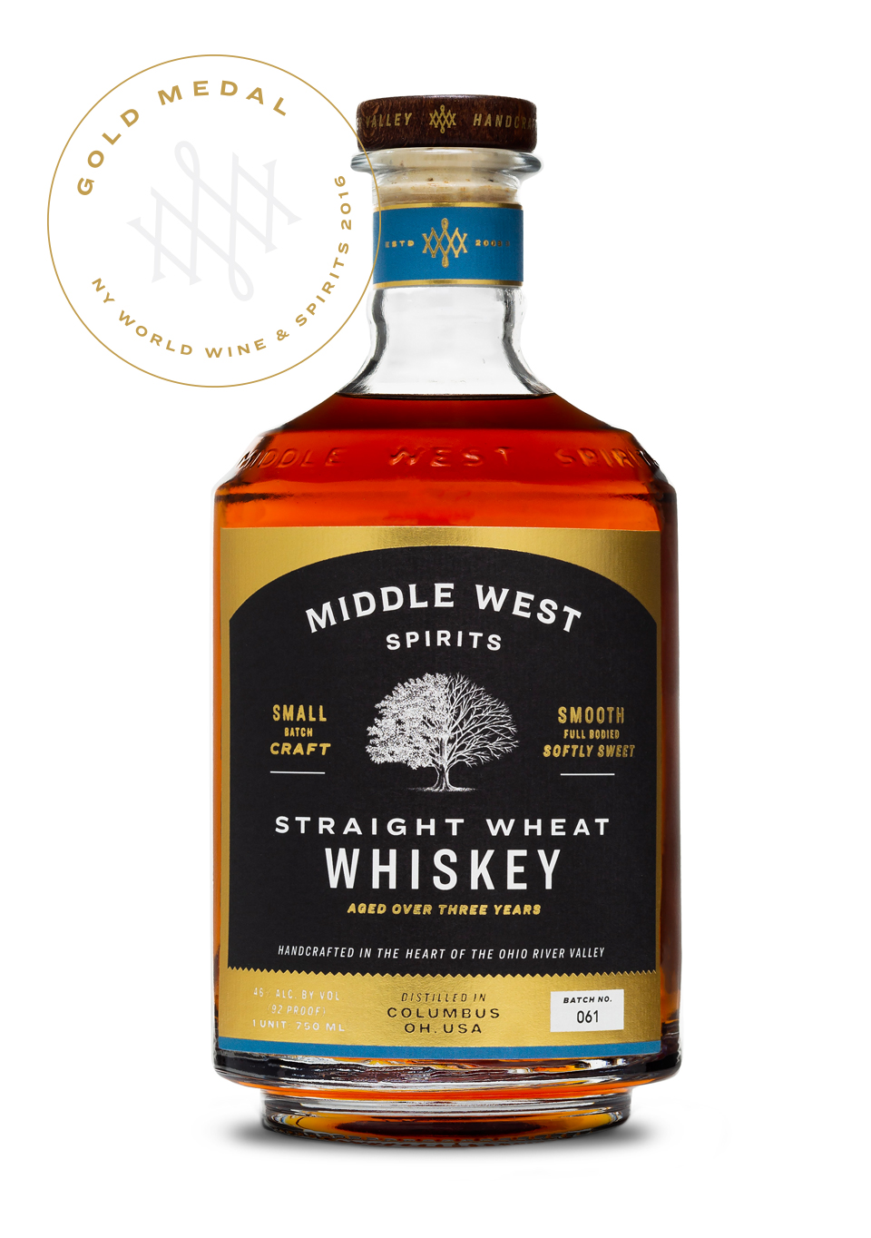 Middle West - Wheat Whiskey 0 (750)