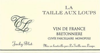 Domaine de la Taille Aux Loups - Bretonniere Vin de France 2022 (750)