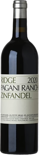Ridge - Pagani Ranch Zinfandel 2020 (750)