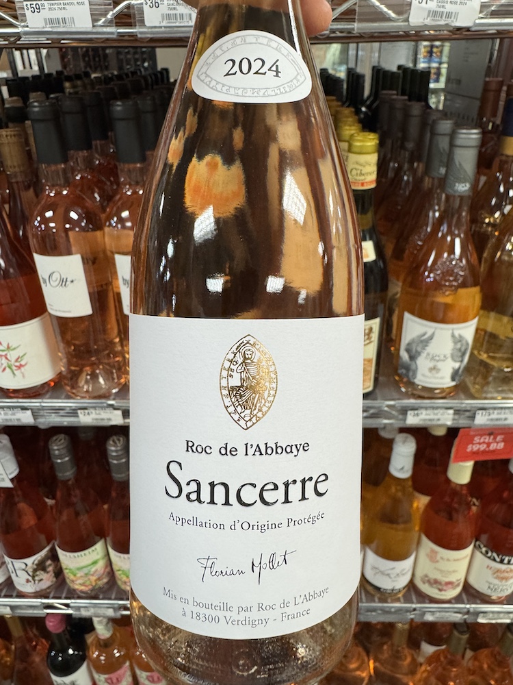 Roc De l'Abbaye - Sancerre Rose 2024 (750)
