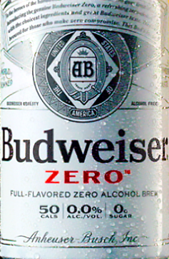 Budweiser - Zero Non-Alcoholic Lager 0