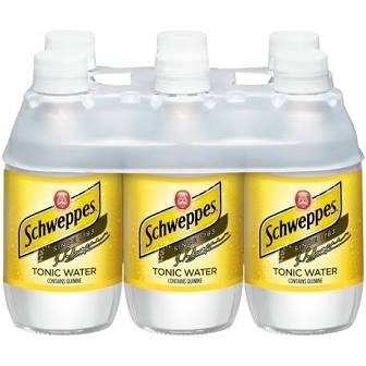 Schweppes - Tonic 4/6/10 6pks (6 pack 10oz bottles) (6 pack 10oz bottles)